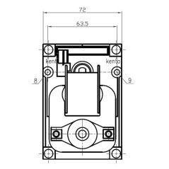 MOTORREDUCTOR KENTA K9175160 2,5 rpm 8,5 m | Newgardenstore.eu