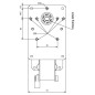 KENTA K9177325 5rpm CABLE GEAR MOTOR