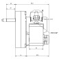 KENTA K9177280 3 U/min 9,5 mm Getriebemotor KENTA K9177280 3 U/min 9,5 mm Getriebemotor
