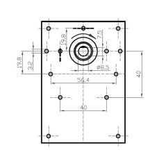 MOTORREDUCTOR KENTA K9175155 2,5 rpm 8,5 m | Newgardenstore.eu