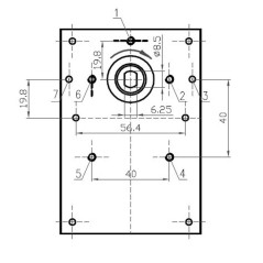 MOTORREDUCTOR KENTA K9177315 5 rpm H40 | Newgardenstore.eu