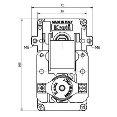 KENTA GEAR MOTOR K9113089 2rpm H20 9,