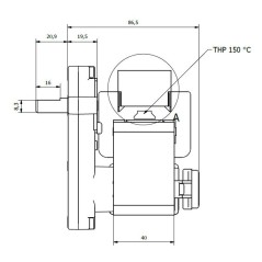 MOTORREDUCTOR KENTA K9117158 5rpm H40 9, | Newgardenstore.eu
