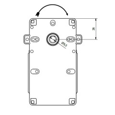 KENTA Getriebemotor K9117158 5 U/min H40 9, | Newgardenstore.eu