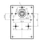 KENTA Getriebemotor K9177153 2 U/min H40 8,