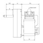 KENTA K9177256 2,5 U/min AL.8 Getriebemotor