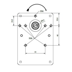 KENTA K9177256 2.5rpm AL.8 GEAR MOTOR | Newgardenstore.eu