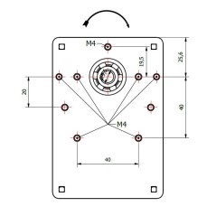 KENTA K9177252 2,5 U/min Hall-Getriebemotor | Newgardenstore.eu