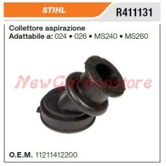 Colector de admisión motosierra STIHL 024 026 MS240 MS260 R411131 | Newgardenstore.eu