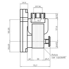 MOTORREDUCTOR KENTA K9115054 2rpm AL.CAV | Newgardenstore.eu