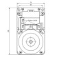 KENTA K9189000 1rpm A.CA.8 GEAR MOTOR