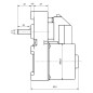 KENTA K9189150 3rpm GEAR MOTOR AL.8,5