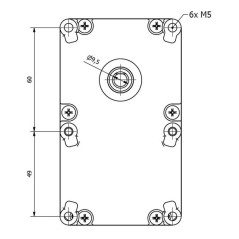 MOTORIDUTTORE KENTA K9189151 3rpm AL.9,5 | Newgardenstore.eu