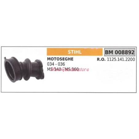 Colector de admisión para motosierra STIHL 034 036 MS 340 360 008892 | Newgardenstore.eu