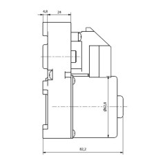 MOTORREDUCTOR DE CA KENTA K9189301 DE 5,6 RPM