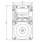 MOTORREDUCTOR DE CA KENTA K9189301 DE 5,6 RPM