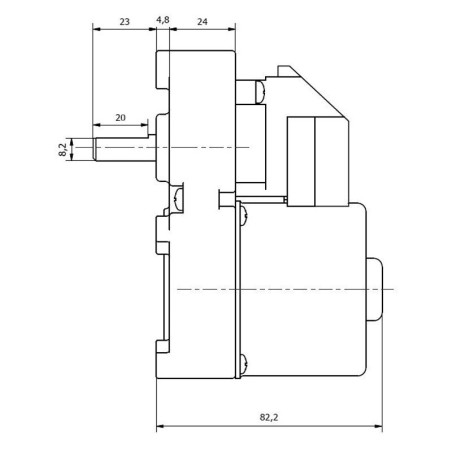 MOTORIDUTTORE KENTA K9189300 5,6rpm AL.9
