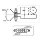 MOTORIDUTTORE IPC 2rpm ALBERO 8,5mm 25Nm