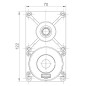 MOTORREDUCTOR IPC 24V 4rpm EJE 9.5mm