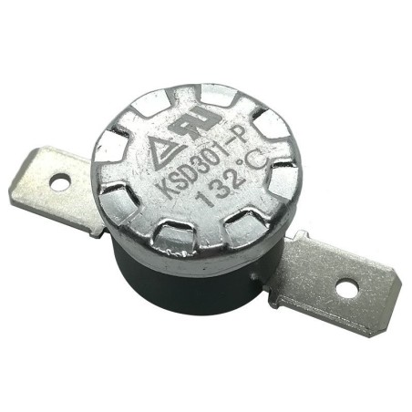BIMETALLIC THERMOSTAT NC 132°C F/HORIZ. | Newgardenstore.eu