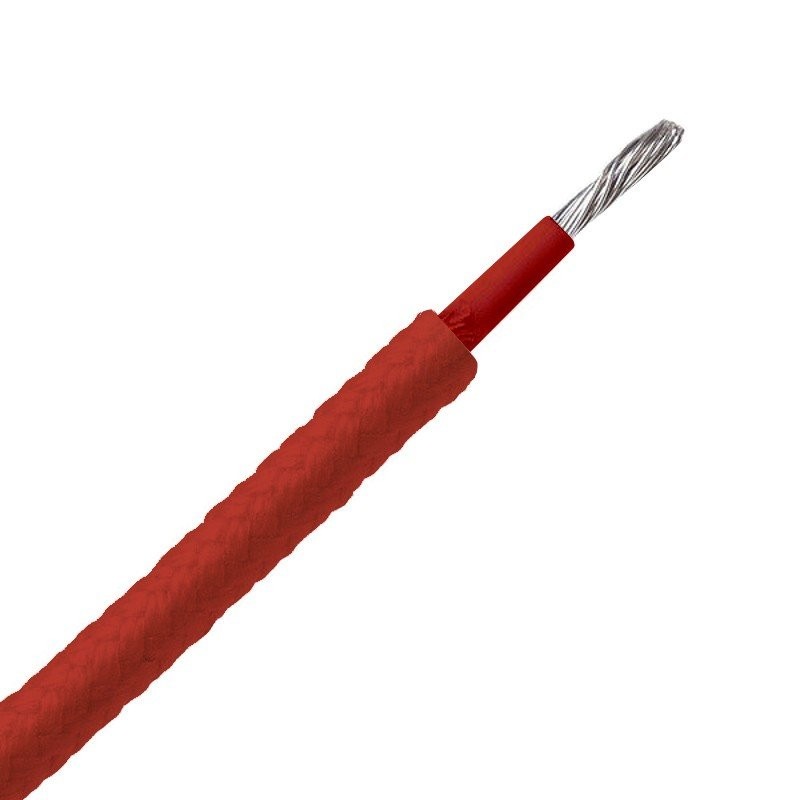 CABLE DE VIDRIO-SILICONA DE 2,5 mm