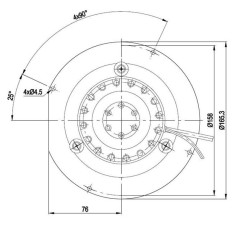 EXTRACTOR EBM R2E150-AN91 Ventilador de 150 mm | Newgardenstore.eu