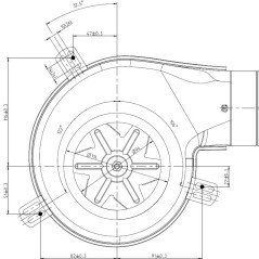 EXTRACTOR EBM G2E152/0020-3030LH-609 | Newgardenstore.eu