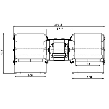 VENTILADOR CENTRÍFUGO CFD-DA80X83-35 207722 FE