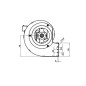 Ventilateur centrifuge CFD-DA80X83-35 207722 FE Ventilateur centrifuge CFD-DA80X83-35 207722 FE
