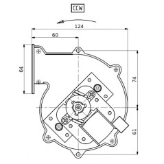 ÉVENT CENTRIGUFO. CF80-20 203102 FERGAS