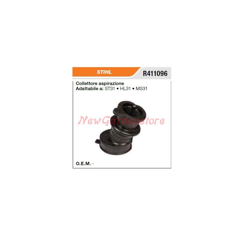 Collettore aspirazione STIHL motosega ST31 HL31 MS31 R411096