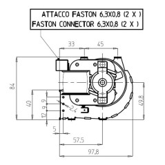 VENTILADOR TANGENCIAL TGA60/1 300/40 113908 | Newgardenstore.eu