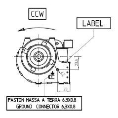 TANGENTIAL FAN TGA60/1 270/30 113514 | Newgardenstore.eu