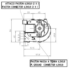 TANGENTIAL FAN TGA60/1 240/30 113231 | Newgardenstore.eu