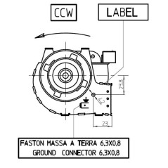Tangentiallüfter TGA60/1 300/30 113842 | Newgardenstore.eu