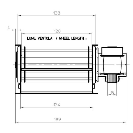 Tangentiallüfter TGA60/1 120/15 112414