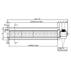 Ventilateur tangentiel TGA60/3 420/20 138551 | Newgardenstore.eu