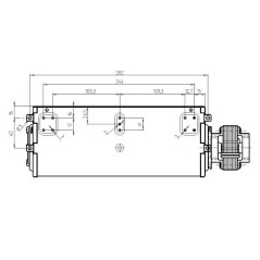 TANGENTIAL FAN TGA60/1 270/20 113413 | Newgardenstore.eu