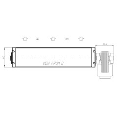 TANGENTIAL FAN TGA45/2 300/20 107602 | Newgardenstore.eu