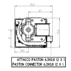 Tangentiallüfter TGO45/1 180/15 102801 | Newgardenstore.eu