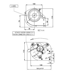 Tangentiallüfter TGO80/1 300/35 149504 | Newgardenstore.eu