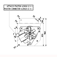 VENTIL.TANGENZIALE TGA80/1 330/35 148402 | Newgardenstore.eu