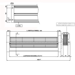 Tangentiallüfter TGA80/1 360/35 153503 | Newgardenstore.eu