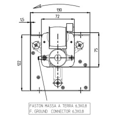 TANGENTIAL FAN TGO80/1 360/35 153502 | Newgardenstore.eu