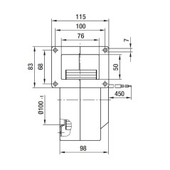 Ventilateur centrifuge EBM G2E120AR7701 220V | Newgardenstore.eu