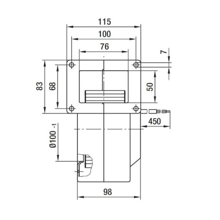 EBM G2E120AR7701 220V Zentrifugallüfter