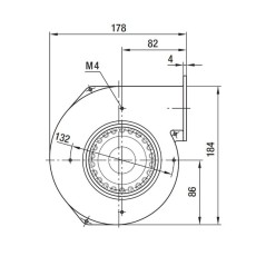 VENT.CENTRIFUGO EBM G2E120AR7701 220V | Newgardenstore.eu