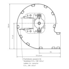 VENT.CENTRIFUGO EBM RLD85/0042 A29-3030L | Newgardenstore.eu