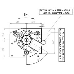 Ventilateur tangentiel TGD80/1 2x220/35 1640 | Newgardenstore.eu