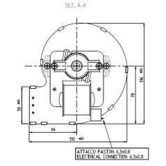 Ventilateur centrifuge CFD-DA80X83-35 207700 FE | Newgardenstore.eu